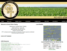 Tablet Screenshot of centralplainstrading.com